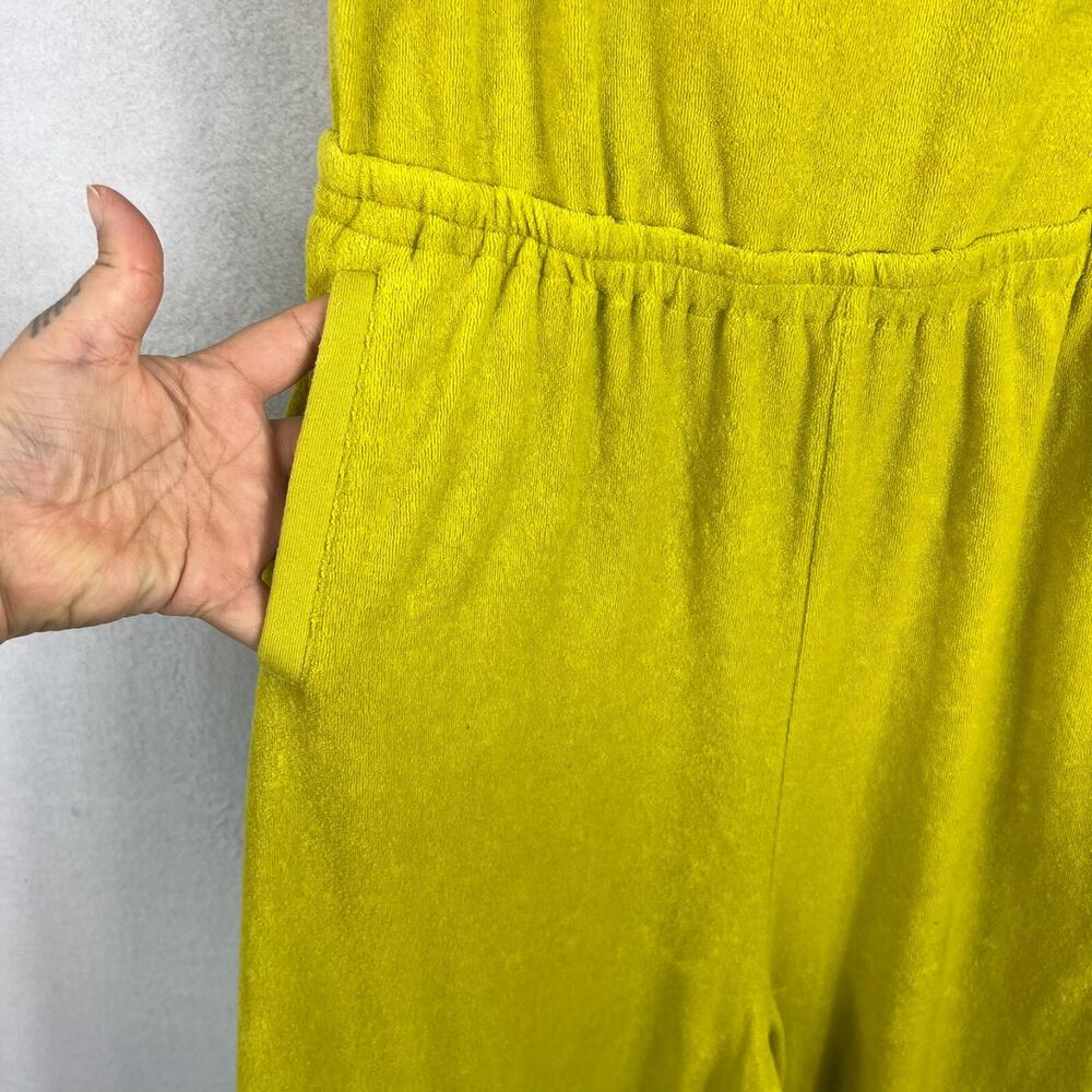 Offline By Aerie Summer Women's Large Green Lights Terry Pant Jumpsuit - Picture 4 of 14